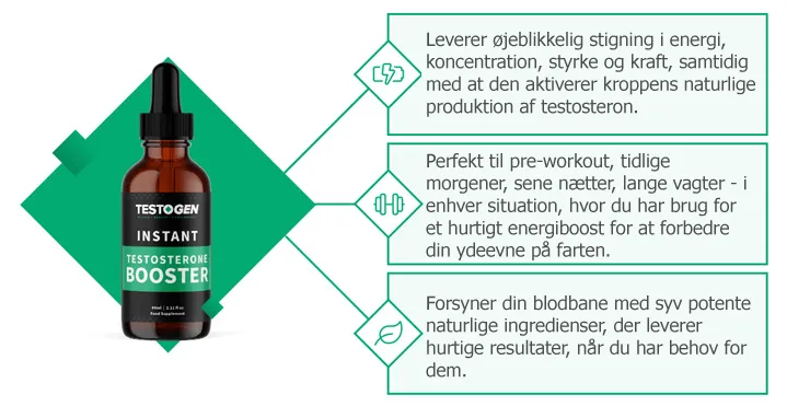 Testosteron orale dråber
